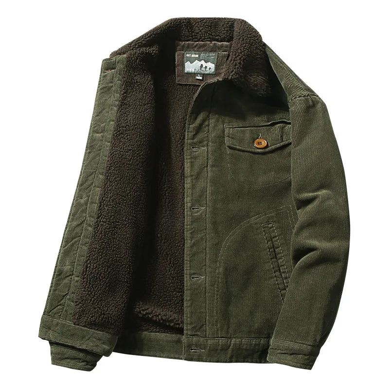 Jaqueta Masculina de Veludo SZ com Interior Forrado - Pantagonia