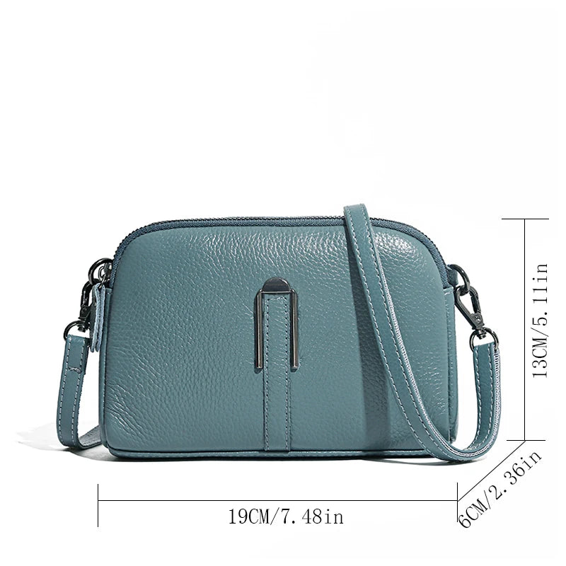 Bolsa Feminina Vera Luxúria Crossbody Couro Legitimo