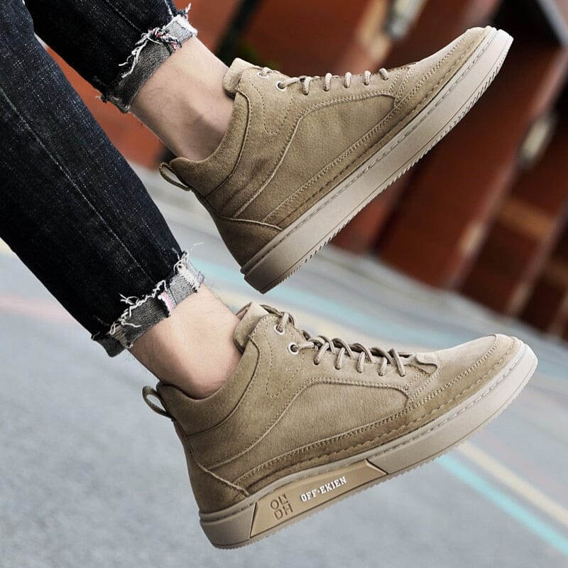 Bota Masculina Elegante e Confortável - Off Ekien
