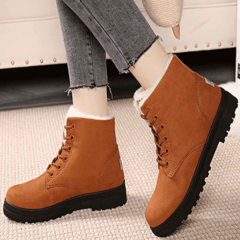 Bota Para Neve Feminina Forrada
