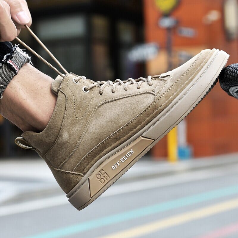 Bota Masculina Elegante e Confortável - Off Ekien