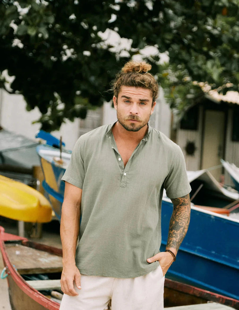 Camisa Masculina Brisa Gola Padre