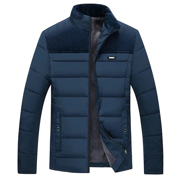 Jaqueta Masculina de Inverno com Proteção Interna 2025