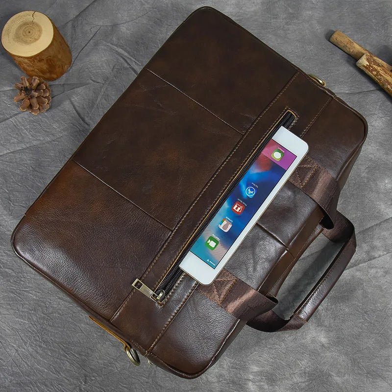 Bolsa Maleta Fausto com Couro