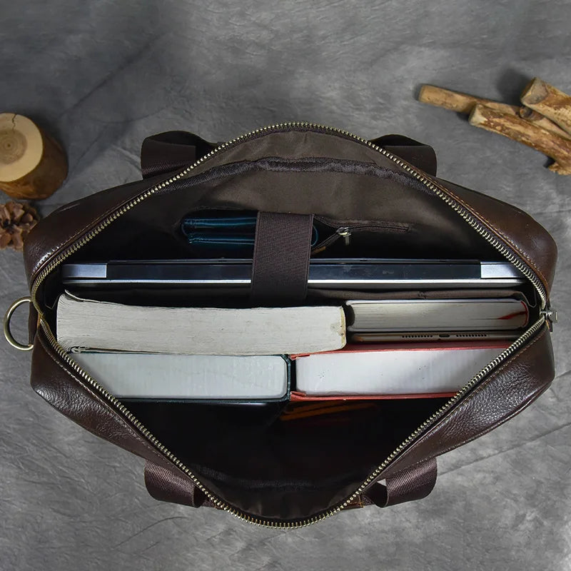 Bolsa Maleta Fausto com Couro