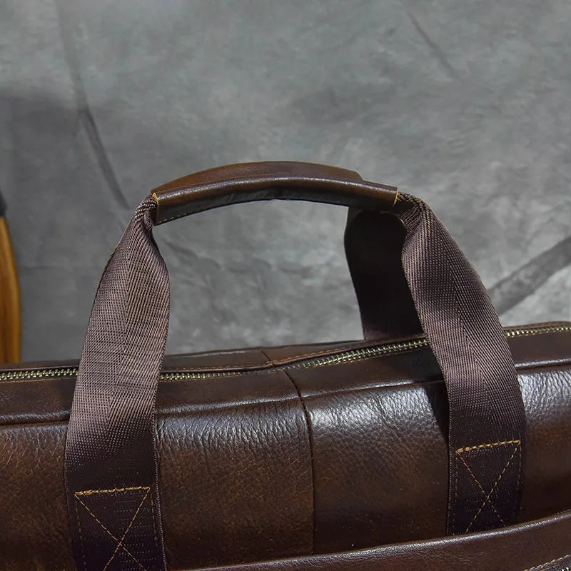 Bolsa Maleta Fausto com Couro