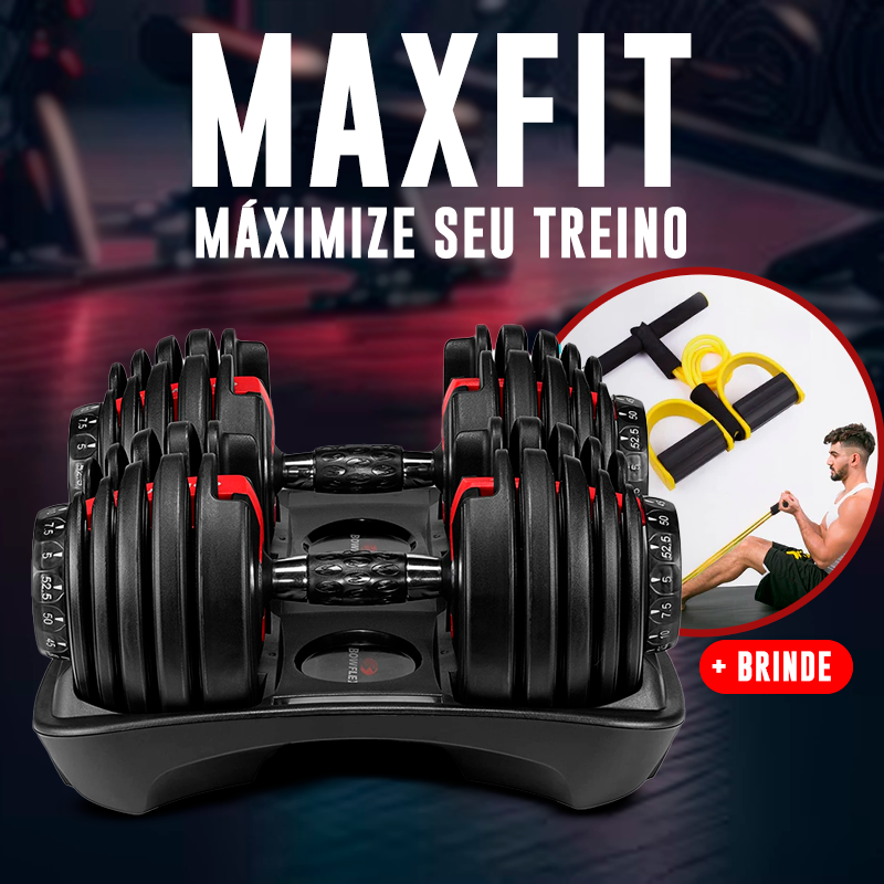 Halter Regulável de 2 à 24 Kg Profissional | + Extensor Elástico de Brinde