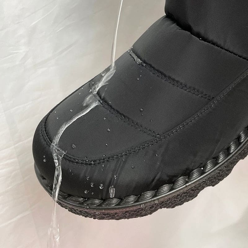 Bota Para Neve Feminina Forrada Impermeável