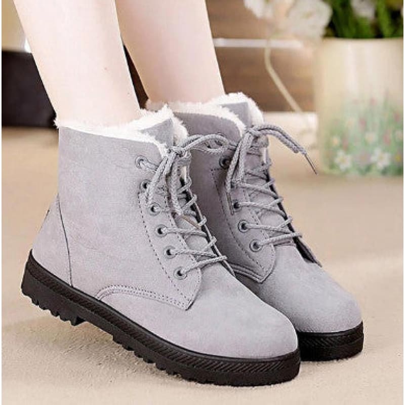 Bota Para Neve Feminina Forrada
