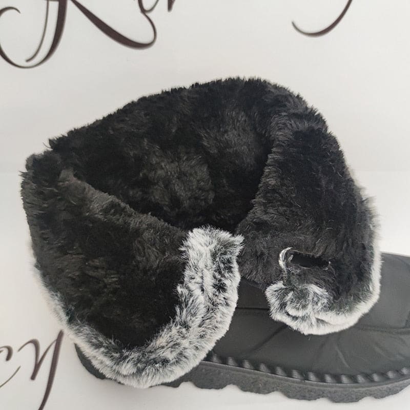 Bota Para Neve Feminina Forrada Impermeável