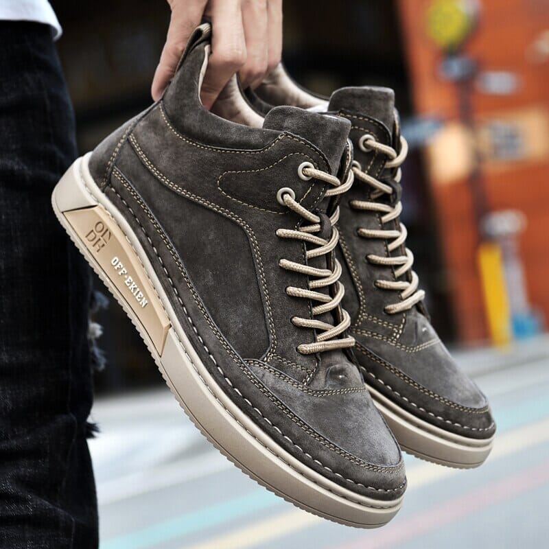 Bota Masculina Elegante e Confortável - Off Ekien