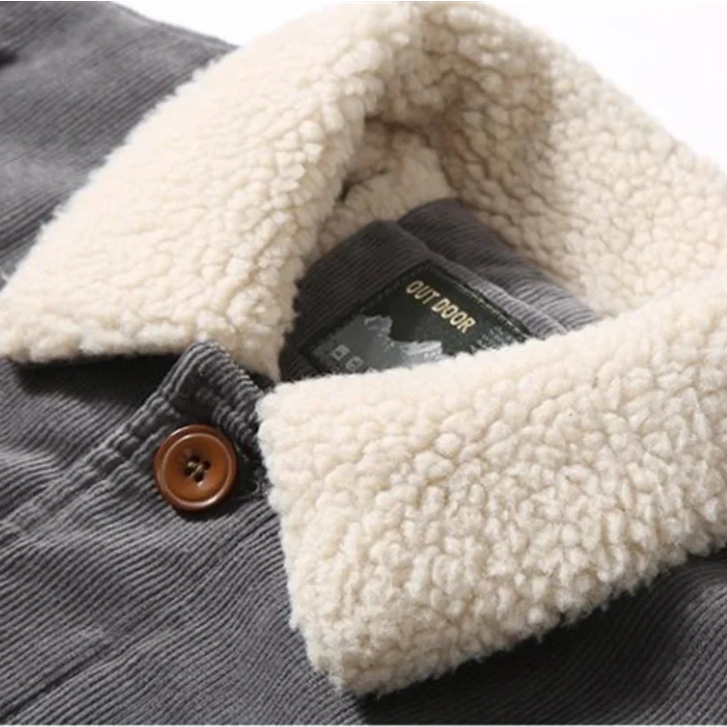 Jaqueta Masculina de Veludo SZ com Interior Forrado - Pantagonia