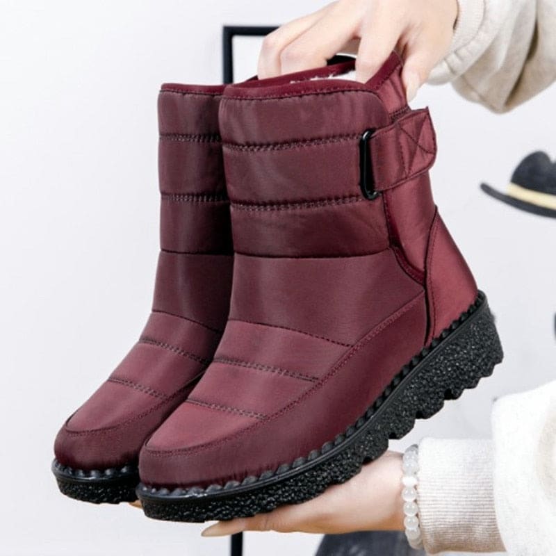 Bota Para Neve Feminina Impermeável