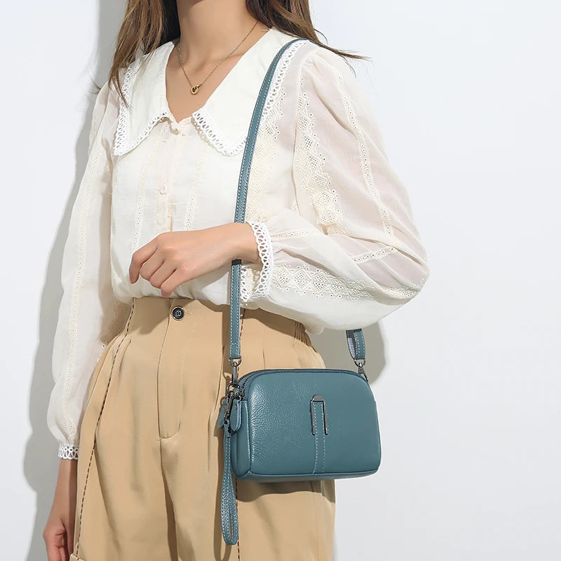 Bolsa Feminina Vera Luxúria Crossbody Couro Legitimo