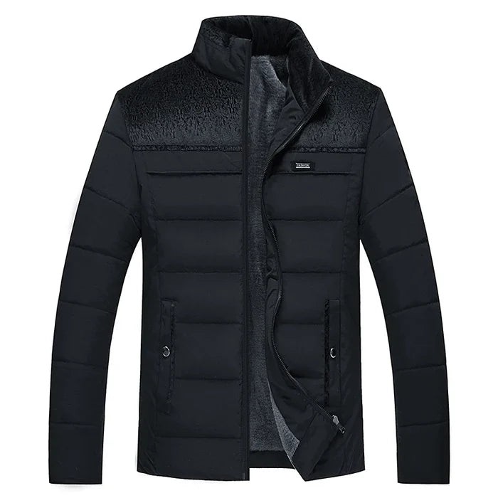 Jaqueta Masculina de Inverno com Proteção Interna 2025