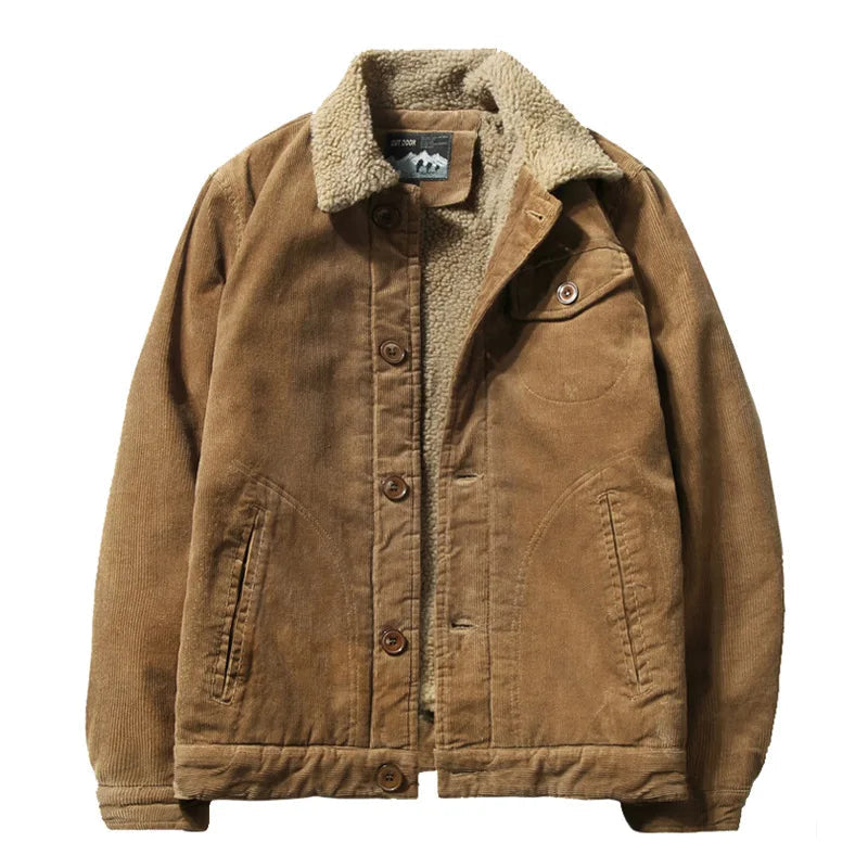 Jaqueta Masculina de Veludo SZ com Interior Forrado - Pantagonia