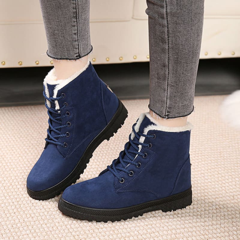 Bota Para Neve Feminina Forrada