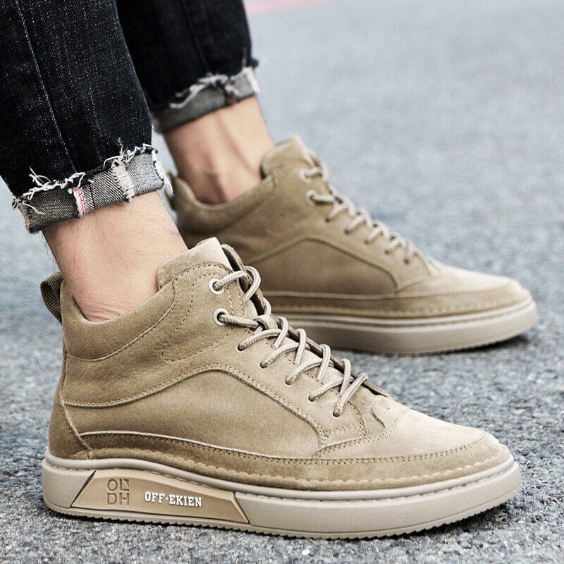 Bota Masculina Elegante e Confortável - Off Ekien